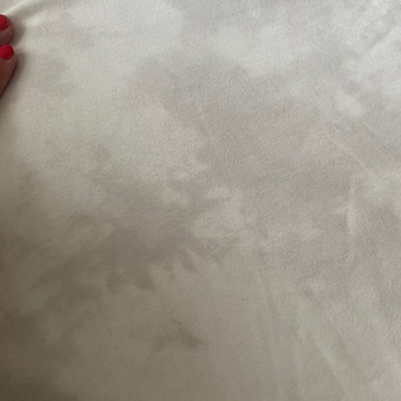 CREAM AND TAN TIE DYE HOODIE - Picture 5 of 7